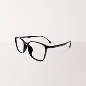 【ASLLY】夜空黑輕量方框TR90濾藍光眼鏡