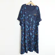 ：Urb.【營火貓】多穿法方形綁繩多穿款FREE深藍