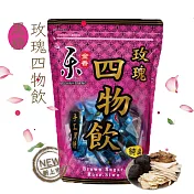【樂金香】台灣手工養生黑糖茶磚（玫瑰四物）(420g/包)