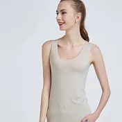 【Stoney.ax】冰絲背心透氣爽滑舒適無痕L膚色