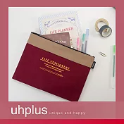 uhplus Life Stationery/ink 職人萬用收納袋(紅)