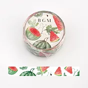 【BGM】和紙膠帶 夏日限定款 ‧西瓜