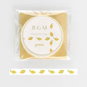 【BGM】和紙膠帶 細版Life系列 ‧檸檬