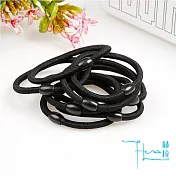 【Hera 赫拉】簡約壓克力橢圓珠不傷髮髮圈(20入)