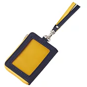 Raymay KUM系列  車票卡片零錢包+吊掛/海軍藍