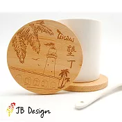 《JB Design》檜木杯墊 - 墾丁