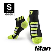 【titan】太肯 功能慢跑襪 2s S 黑/黃