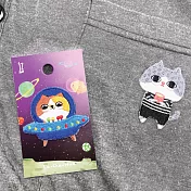 JzFun 拉查花/刺繡裝飾貼兩入組