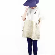 ：Urb.【黑糖珍珠奶茶】傘狀口袋上衣FREE奶茶色系