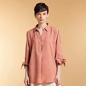 【ST.MALO】O.N.E亞麻天絲女襯衫-1901WSM藕粉色