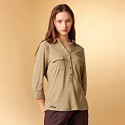 【ST.MALO】O.N.E. XT2銀纖維女POLO衫-1902WPM松葉綠