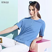 【ST.MALO】當代台灣原創銀纖維機能女上衣-1928WTM尼羅藍