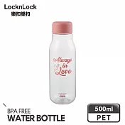 【樂扣樂扣】PET水壺500ML/粉