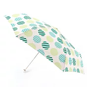 【estaa】日本mt聯名限定款抗UV晴雨兩用折傘 ‧青檸點點