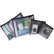 《TRAVELON》旅行收納網袋4件(灰)