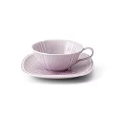 【co-bo-no】法式午茶彩釉茶杯組 ‧薄紫