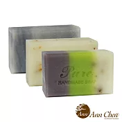 陳怡安手工皂-舒緩薰衣草金盞淨柔手工皂三入特惠組