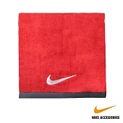 NIKE耐吉 FUNDAMENTAL TOWEL 大浴巾-紅色(60x120cm)