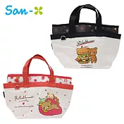 【日本正版授權】拉拉熊 兩用 保冷袋/手提袋/便當袋/保冷提袋 懶懶熊 Rilakkuma -漢堡款