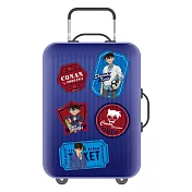 名偵探柯南-行李箱貼紙-柯南新一