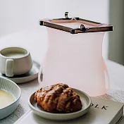 仁舟淨塑 矽密袋(1500ml)_櫻花粉