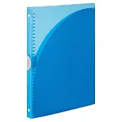 KOKUYO Campus 超薄口袋活頁夾30孔 A4-天藍