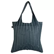 LOQI 防水購物袋 -百褶包系列 (炭灰 PLCH)