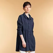 【ST.MALO】法式典韻天絲亞麻精品上衣-1933WSM午夜藍