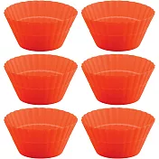 《MASTRAD》雙用瑪芬烤模(紅6入)