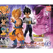 【日本正版授權】全套4款 七龍珠超 HG 03 弗利沙篇 扭蛋/轉蛋 孫悟空/達爾 萬代 397830