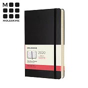 MOLESKINE 2020經典手帳日記12M(L型) -黑