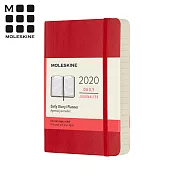 MOLESKINE 2020經典手帳日記12M(口袋型/軟皮) -紅