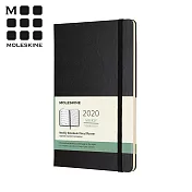MOLESKINE 2020經典週記手帳12M(L型) -黑
