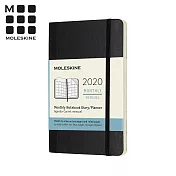 MOLESKINE 2020經典月間手帳12M 軟皮(口袋型) -黑