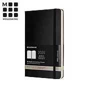 MOLESKINE 2020 專業PRO直式週記手帳12M(L型) -黑