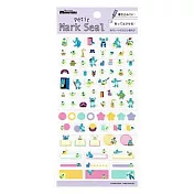 KAMIO JAPAN 行事曆透明標記貼紙 迪士尼 怪獸大學 紫