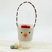 手縫ok!－咕雞環保杯套(簡易拼布材料包)