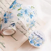 【Meow Illustration】靜謐花園紙膠帶 - 特油含離型紙