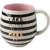 《CreativeTops》燙金條紋馬克杯(真我450ml)