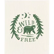 《NOW》瑞典環保抹布(森林黑熊)