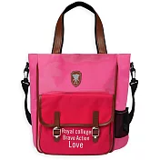 UnMe 1903皇家敦品輕型書包桃紅