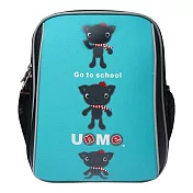 UnMe 3037低年級輕量後背書包藍綠