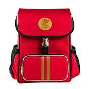 UnMe 3093皮標護脊後背書包紅