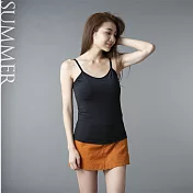 【2F韓衣】無鋼圈Bar-T小可愛-S黑