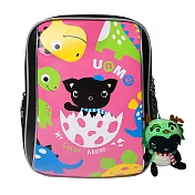 UnMe 3281樂樂龍後背書包鏡粉紅