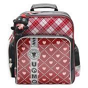 UnMe 3291英格蘭彩光後背書包紅格