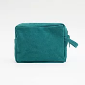 蘑菇帆布收納包 / 卜卜熊 /青綠