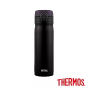 【THERMOS 膳魔師】不鏽鋼真空保溫杯0.5L(JMY-503-ALB)經典黑