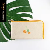 珠友 L型拉鍊收納袋/收納/拉鍊袋/小物袋-夏日風01水果