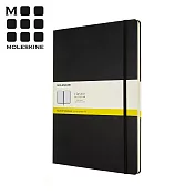 MOLESKINE 經典黑色硬殼筆記本 (A4型) -方格